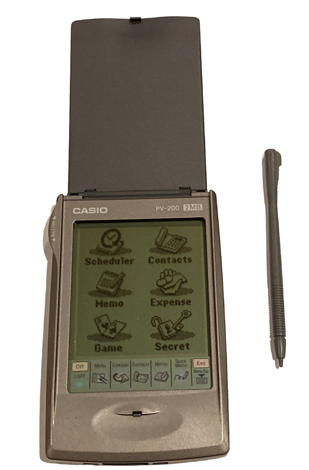 Casio Pocket Viewer PV-200 Pocket PC Casio Pocket Mobile PC 2MB. W/ Stylus Works