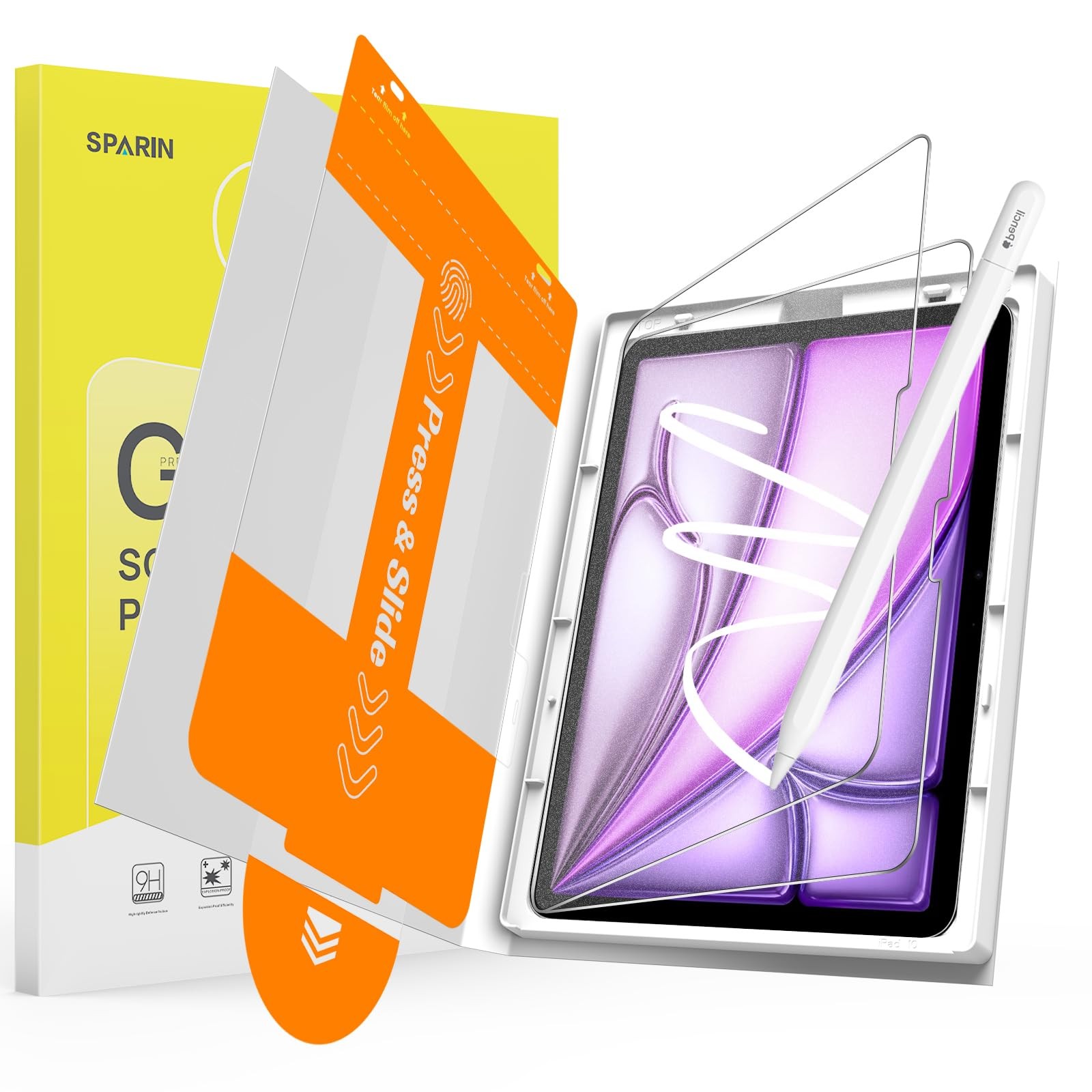 Paper Glass Screen Protector for iPad Air 13 Inch M4 2026 & M3 2025 & M2 2024...