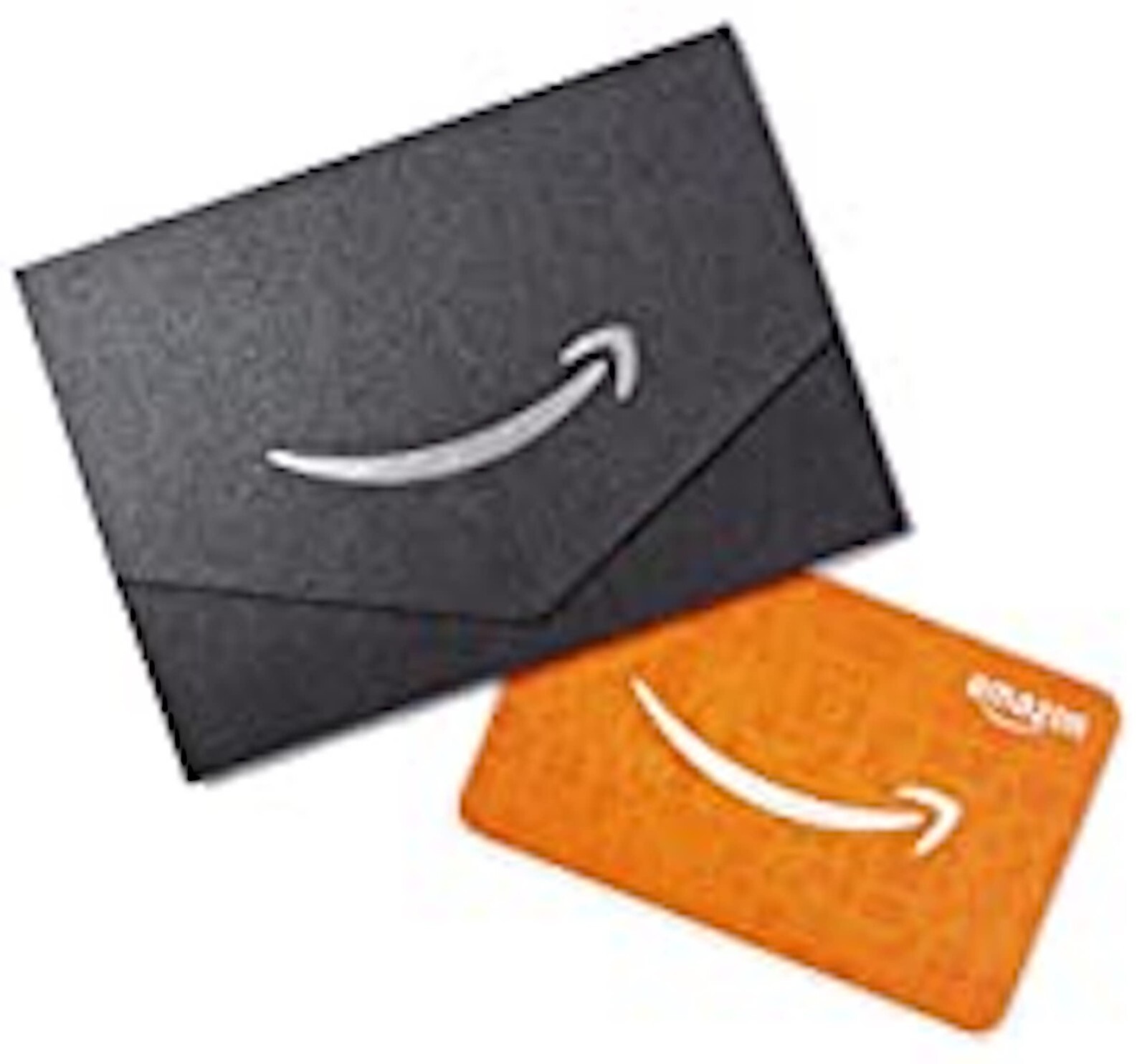 WOW!  DEAL!...$ 100. VALUE total ...( TWO)  $ 50. Amazon Gift Cards-actual cards