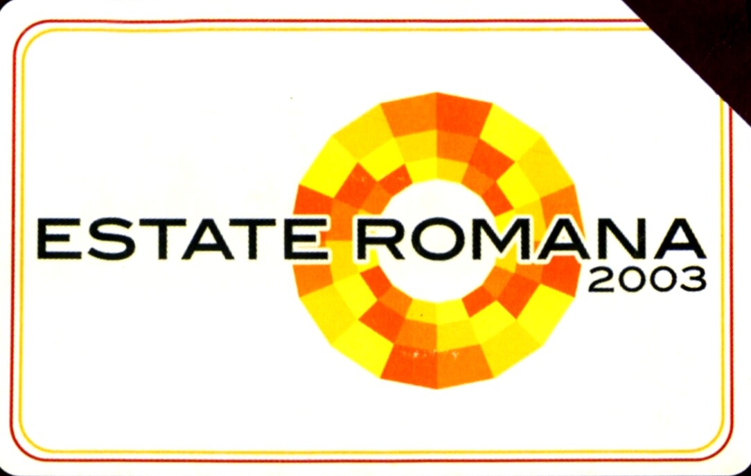 G 1666 168 C&C 3764 Used Phone Card Roman Summer 2003