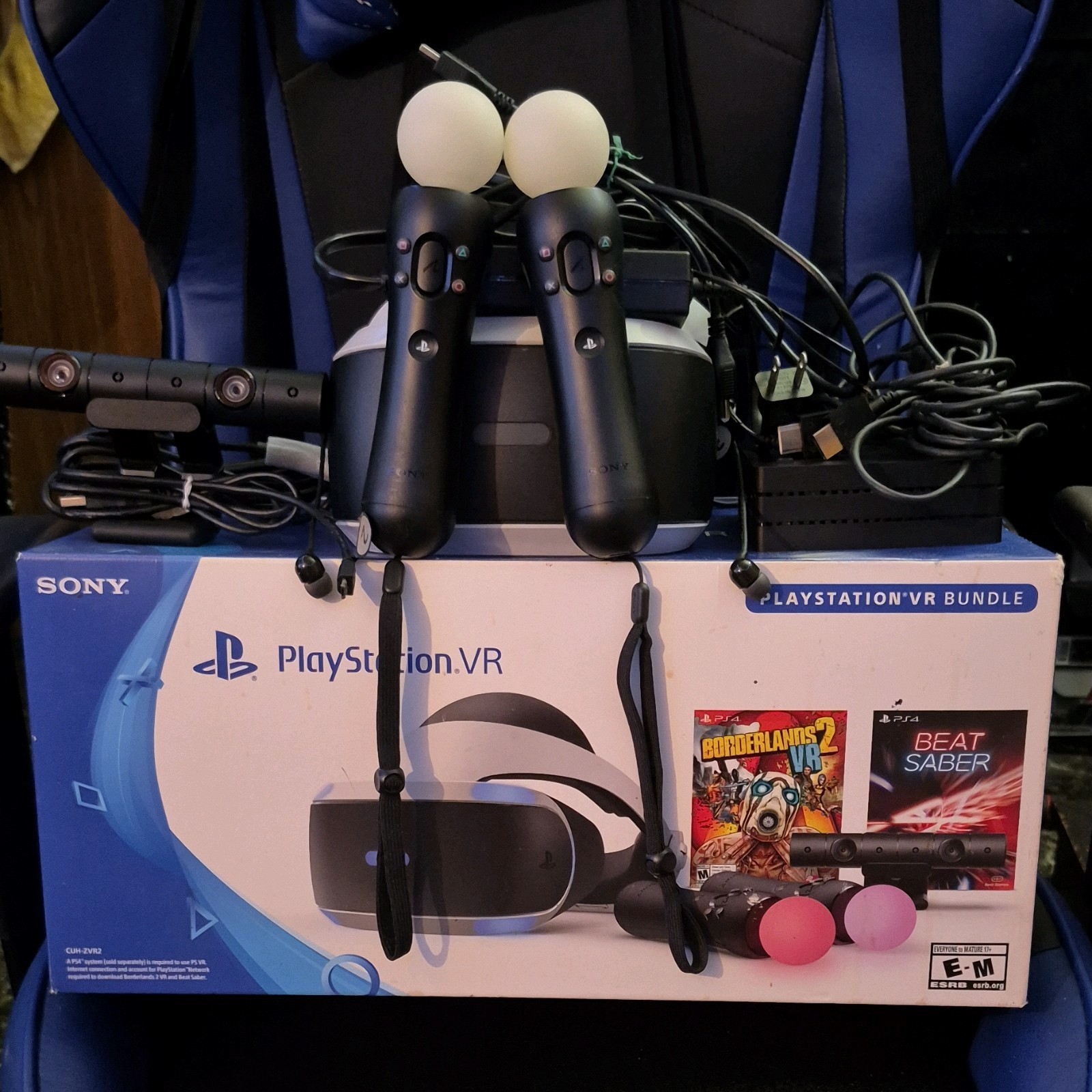 Sony PlayStation VR Bundle Headset - All Parts