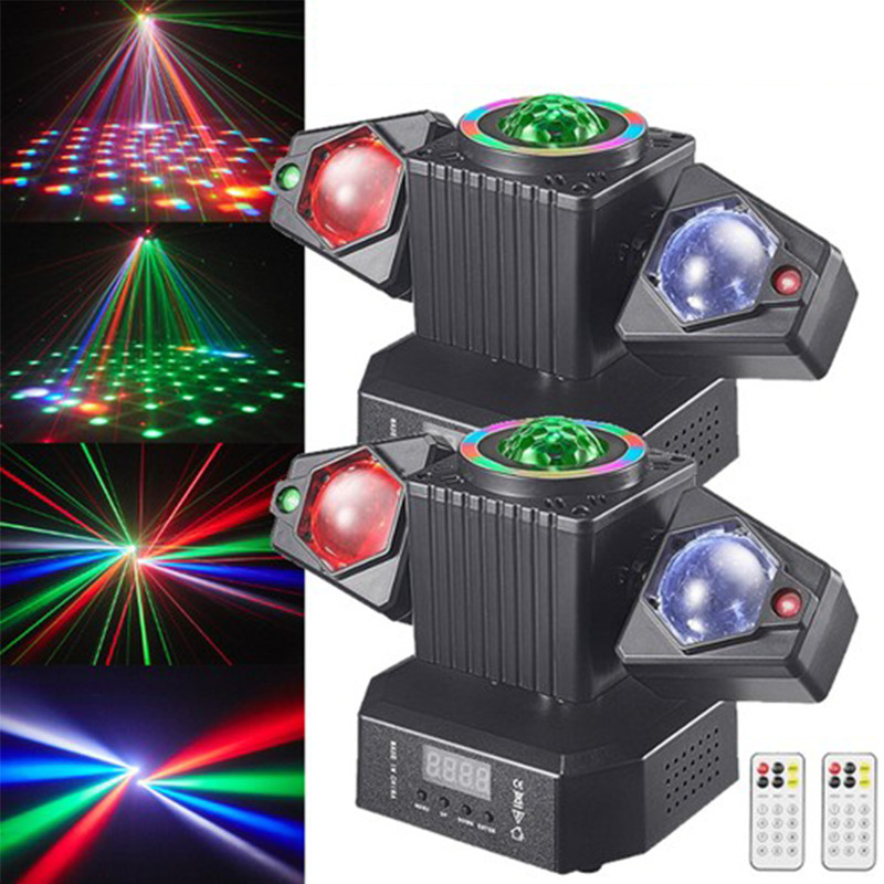 Party Laser RGBW LED Moving Head Light Disco Stage Lighting Beam DMX512 Party DJ