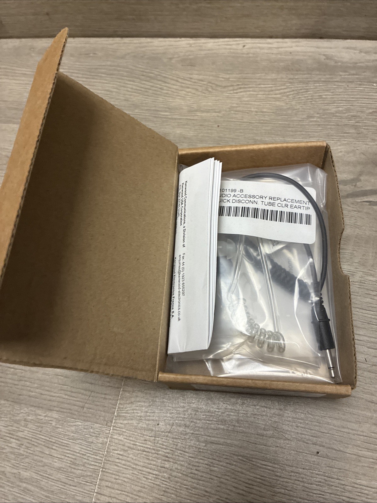 KEP-1 Receive earpiece Kenwood radio NX200 TK-2140 TK-2180 KMC-41 KMC-25 TK-3180