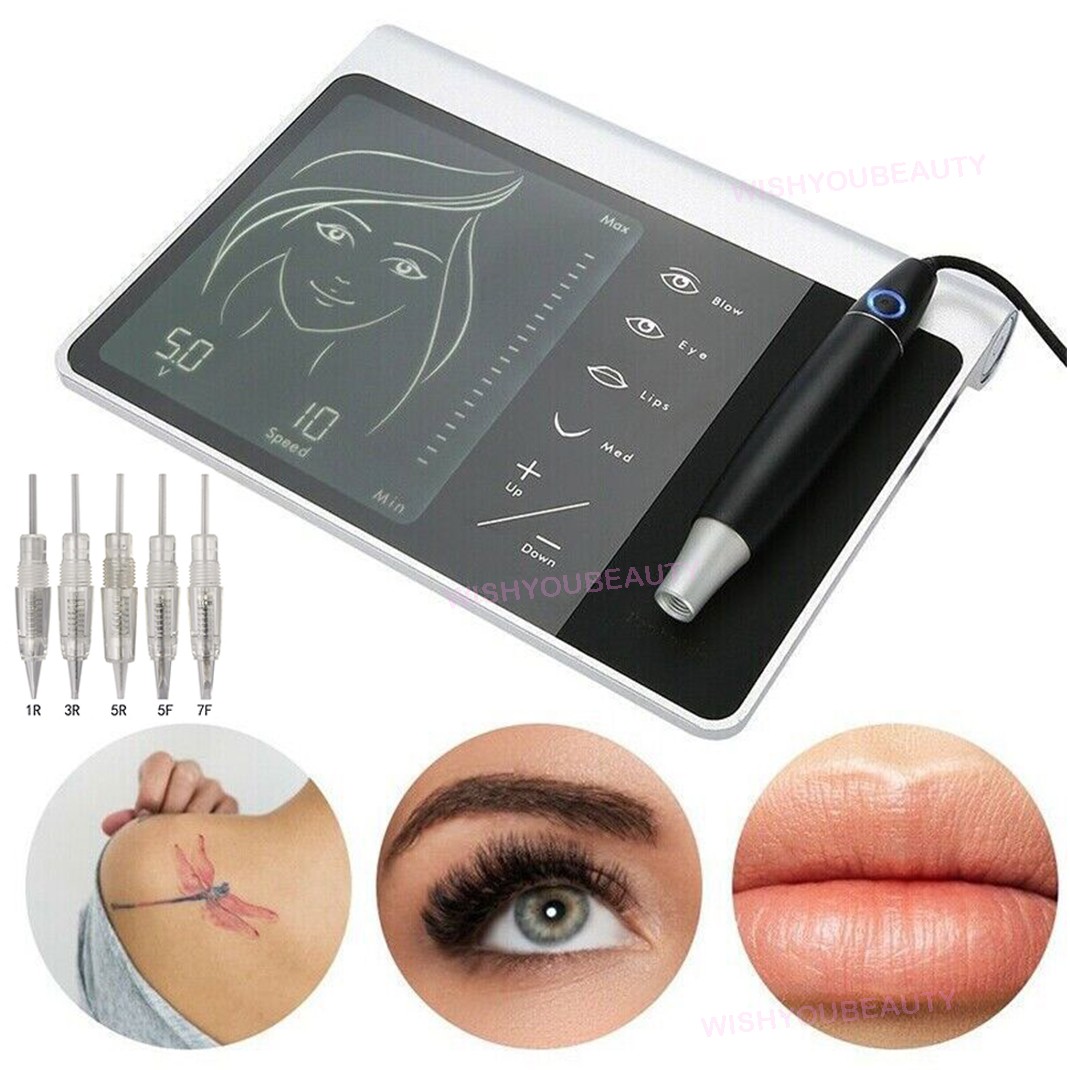 Permanent Makeup Tattoo Machine Eyebrow Eyelashes Lip Eyeliner Pen Microblading
