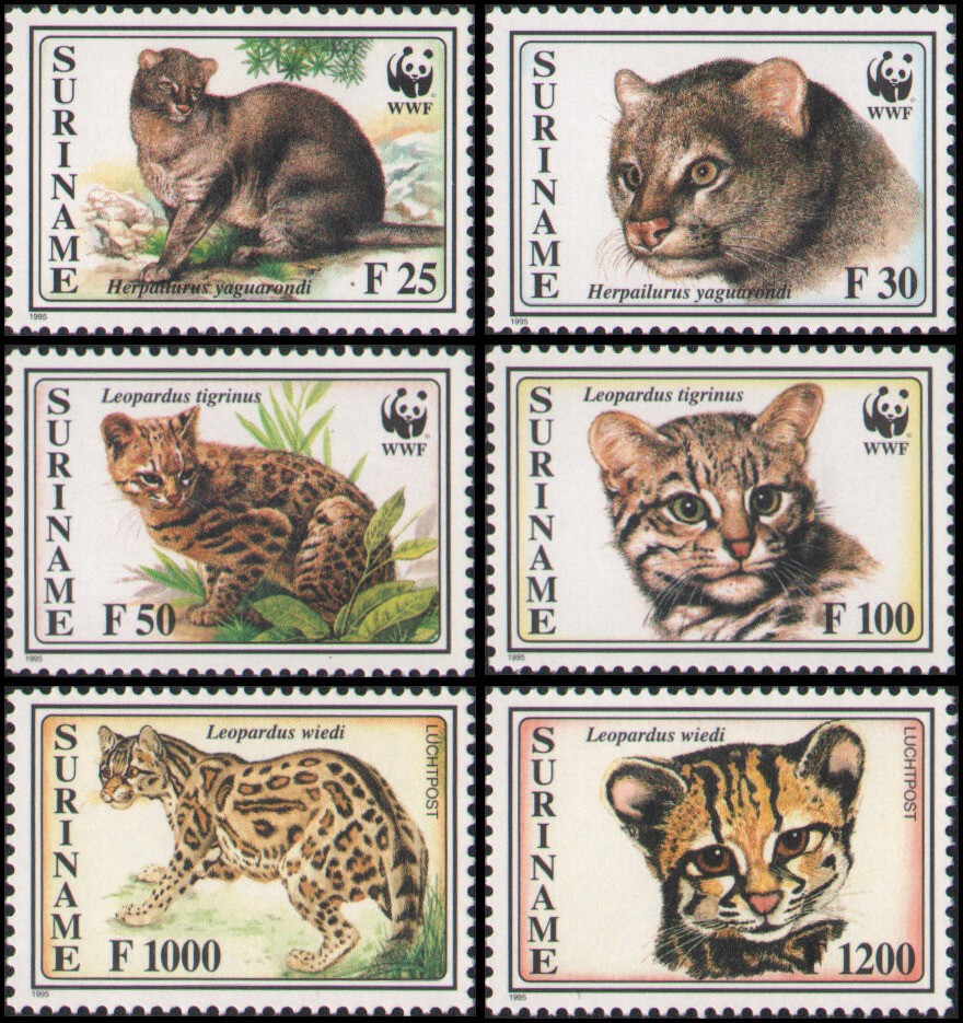 Surinam #1010-1015 MNH VF