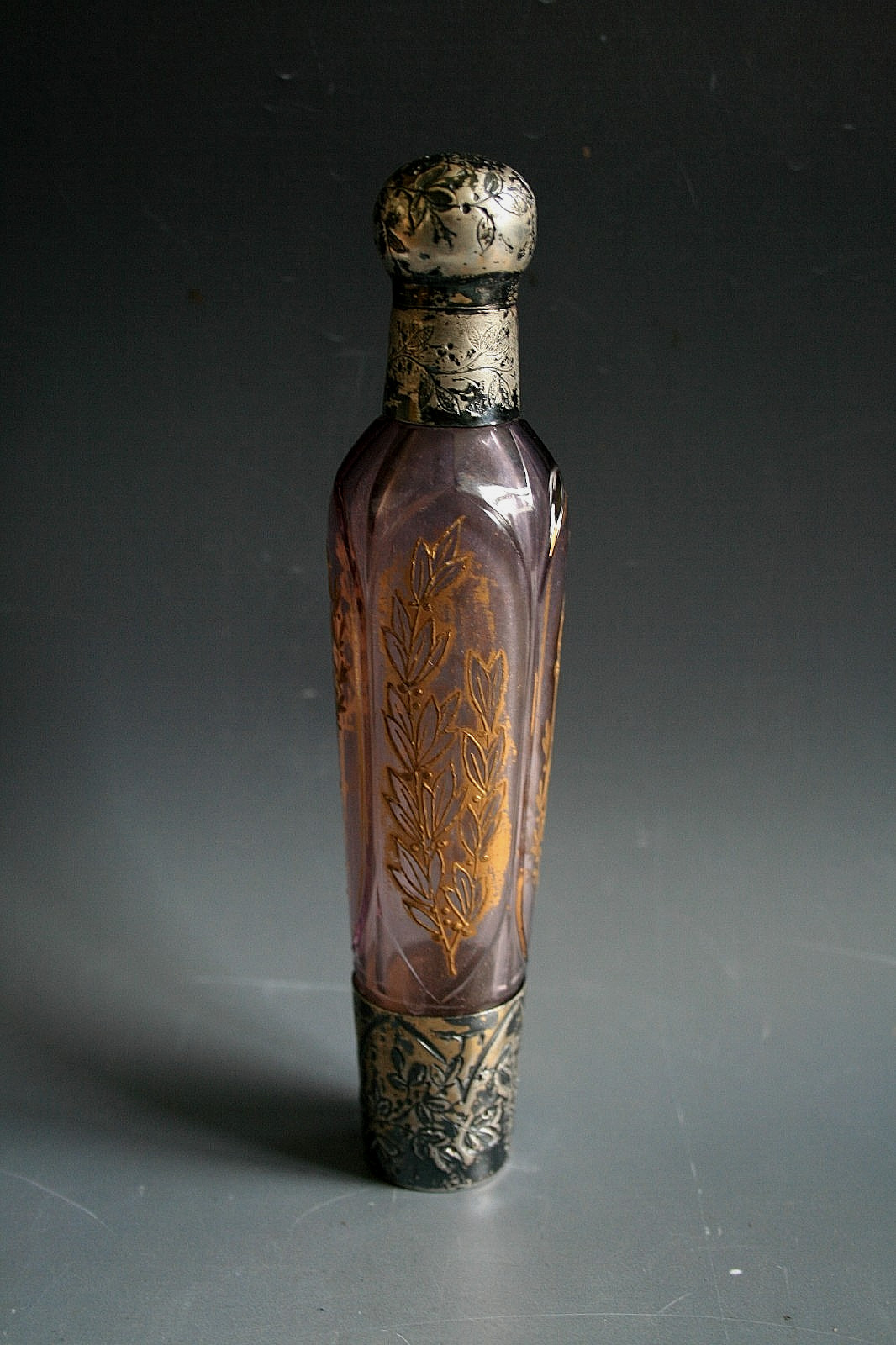 ANTIQUE ART NOUVEAU GLASS ABSITHE BOTTLE - CIRCA 1900