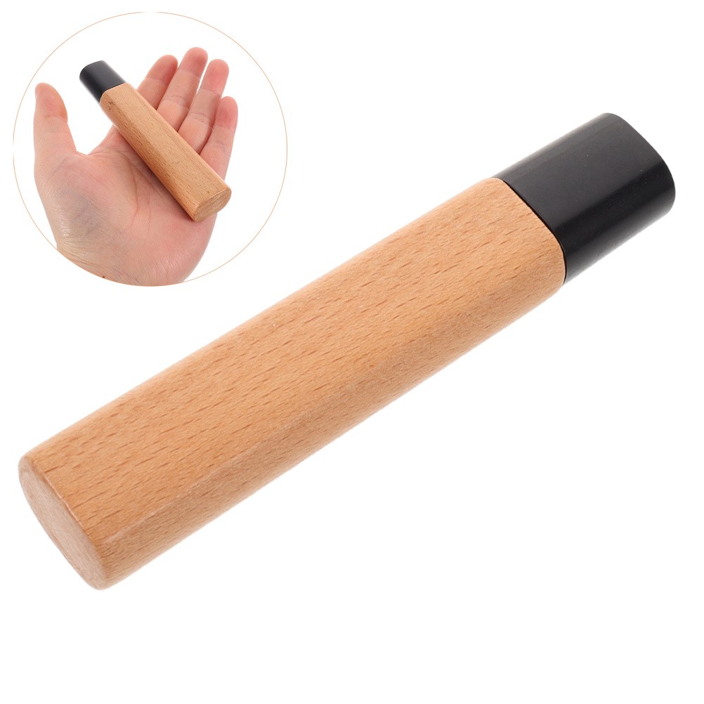  4PCS Knife Handle: Solid Wood Knife Handle Replacement - 4.6 Inch Traditional