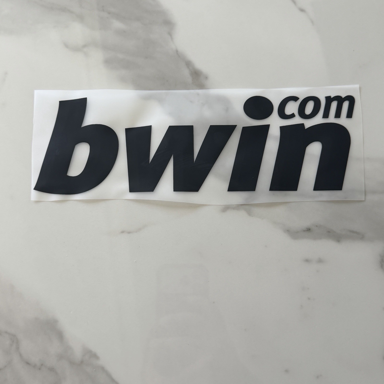2007-11 Real Madrid BWIN.com Home GK Patch Badge Dorsal Sponsor Flocage Chest