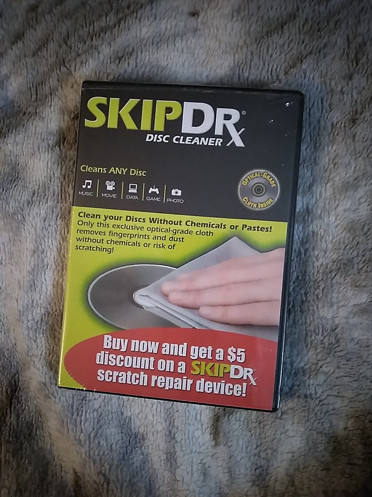 Disc/CD Cleaner - Brand New - Skip DR - 2003