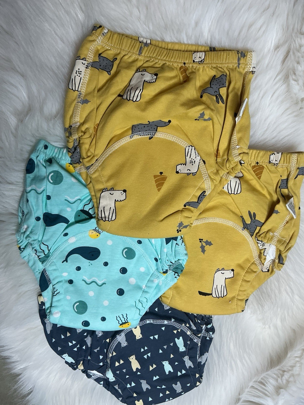 UpAiry Training Pants Underwear Toddler Boys Large 4pk