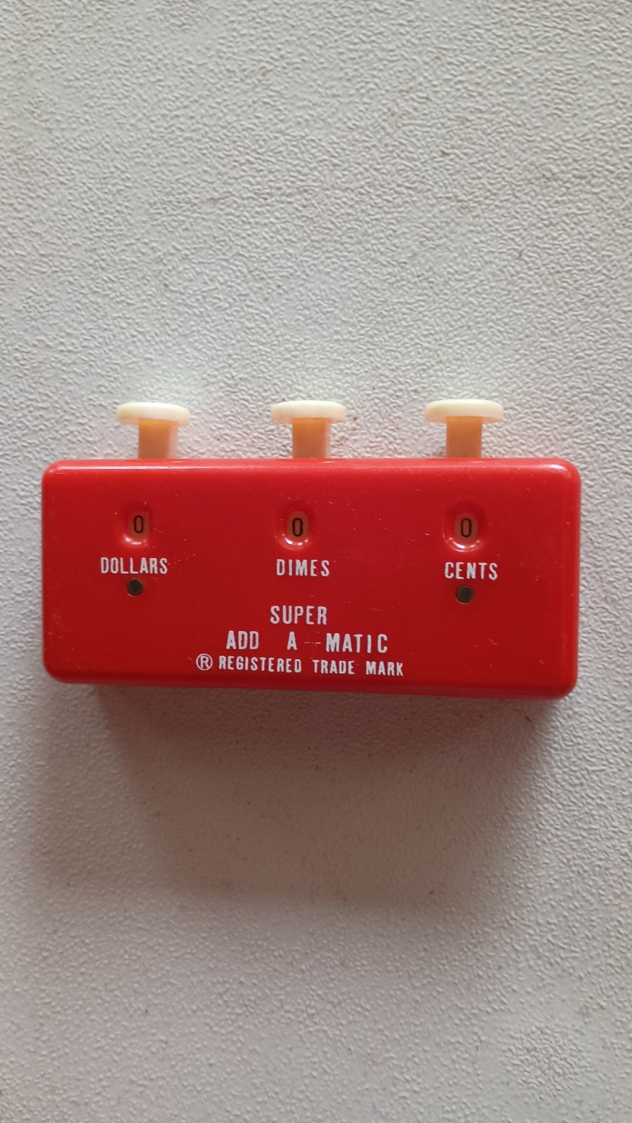 Vintage Super Add-A-Matic Money Counter Made In Japan