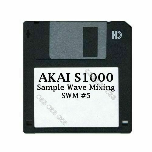 Akai S1000 Floppy Disk Sample Wave Mixing SWM #5