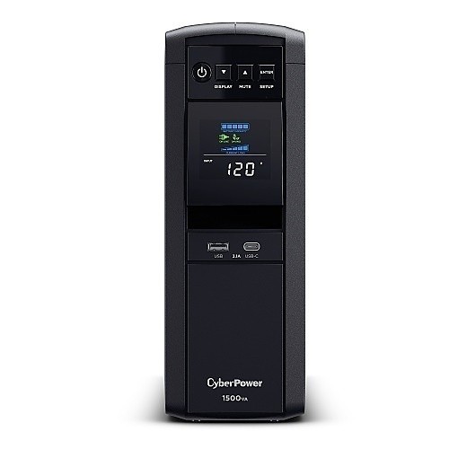 CyberPower CP1500PFCLCD PFC Sinewave for UPS Systems, Mini-Tower, Sine Wave