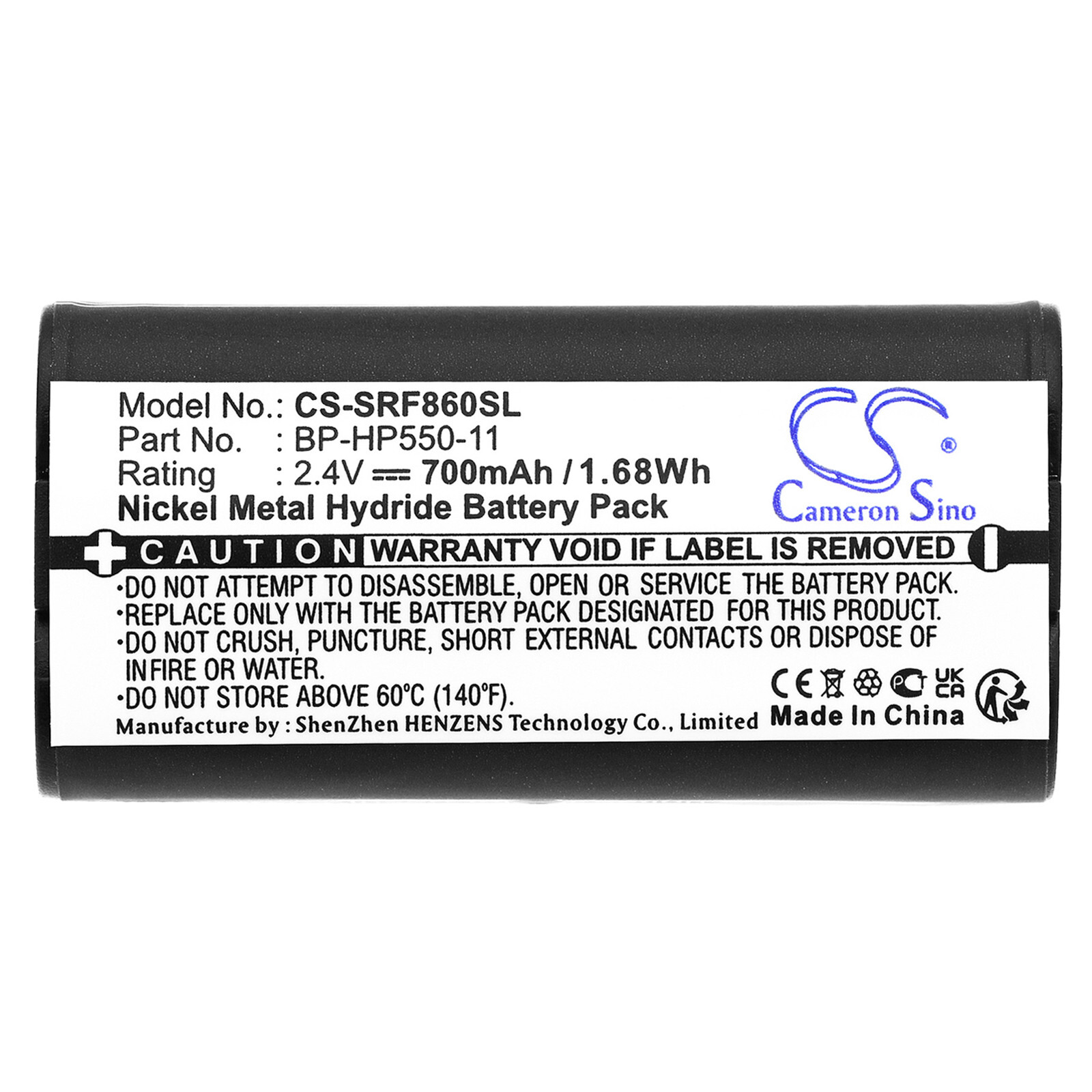 BATTERIE 700mAh Type BP-HP550-11 For Sony MDR-IF245RK MDR-RF4000