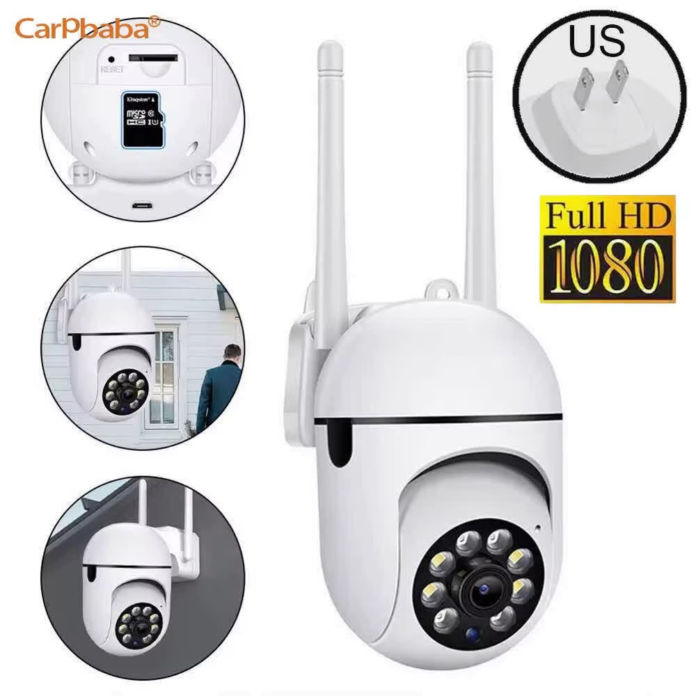 Icam365 2MP IP Camera Smart Outdoor Home Security WIFI CCTV Surveillance with Co