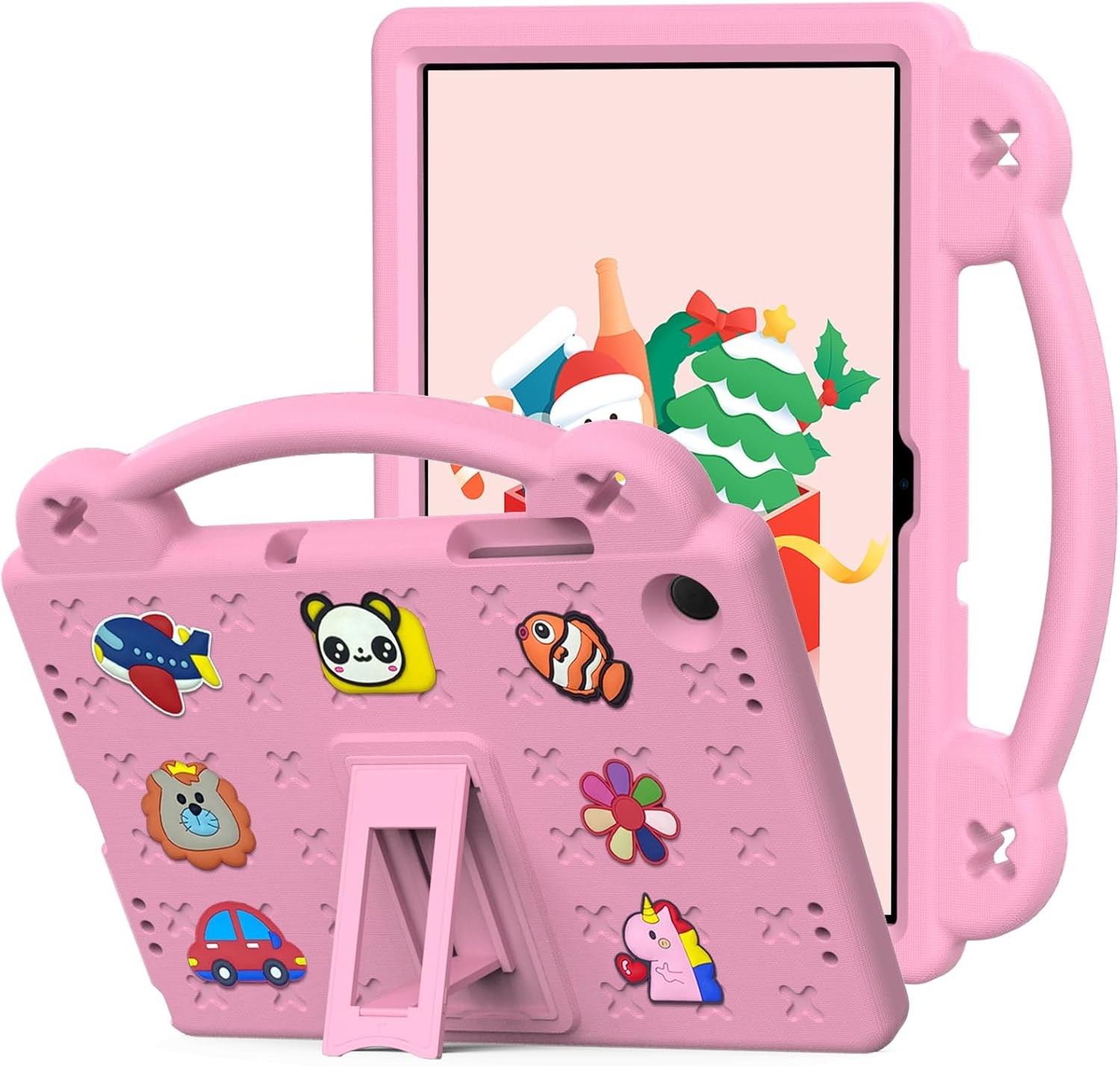 Case for Galaxy Tab A9 Plus/A11 Plus 11'', EVA Shockproof Cover with Stand Handl