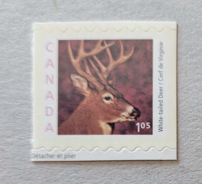 canada stamp #1881a - White-tailed Deer (2000) MNH OG