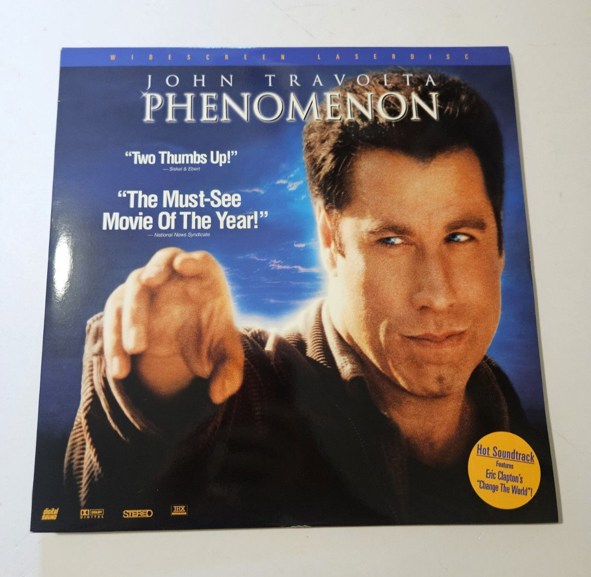 Phenomenon (Laserdisc, 1996) Brand New John Travolta