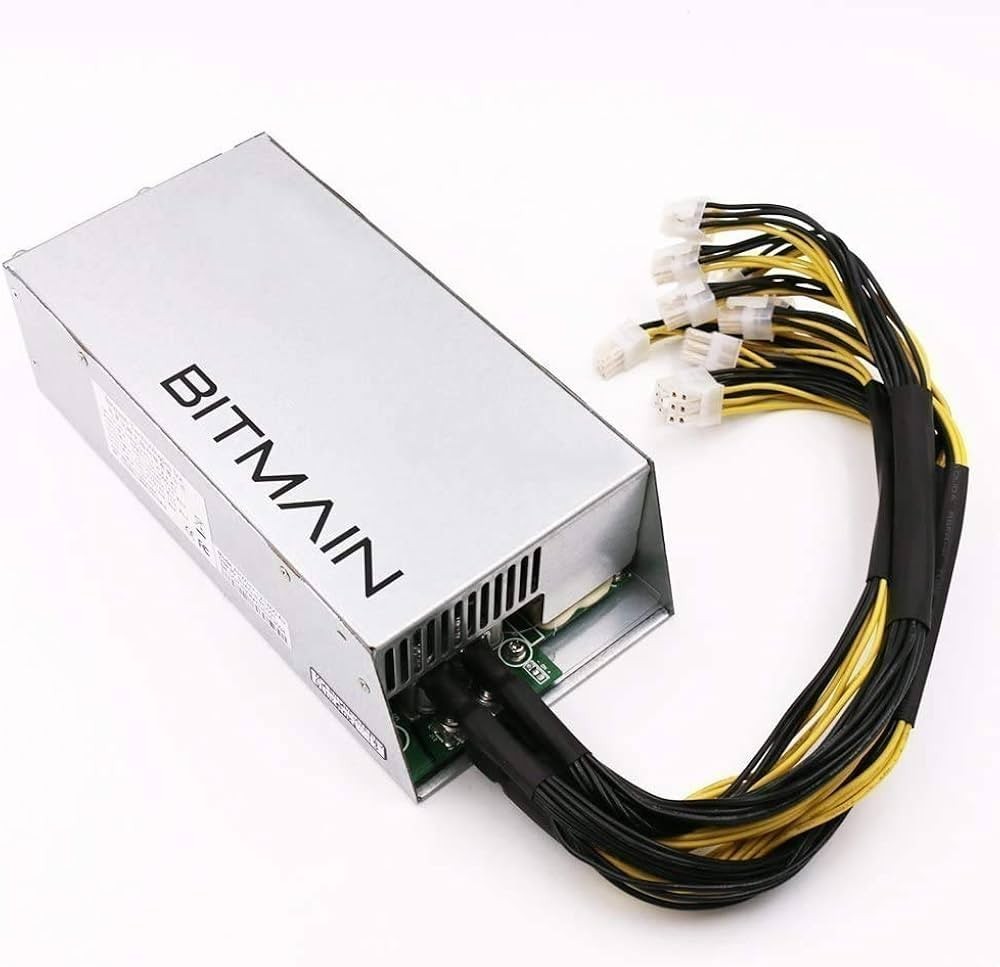NEW IN BOX ​Bitmain Antminer APW3++ PSU 1600W Power Supply For S9 L3+ D3 T9