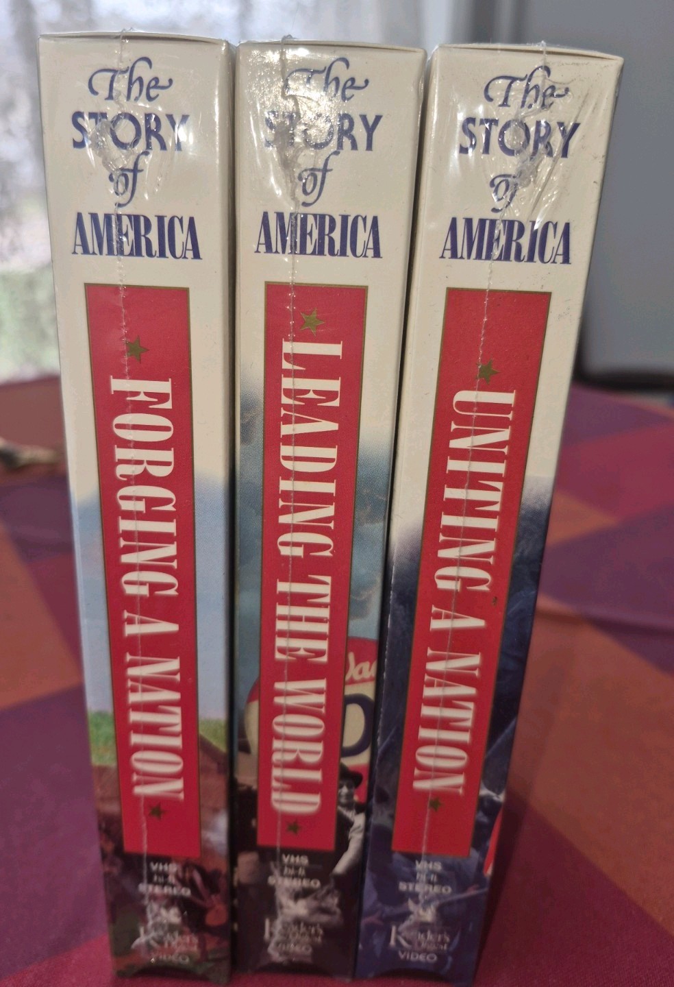 Readers Digest THE STORY OF AMERICA -3 VHS Tape Set New/Sealed