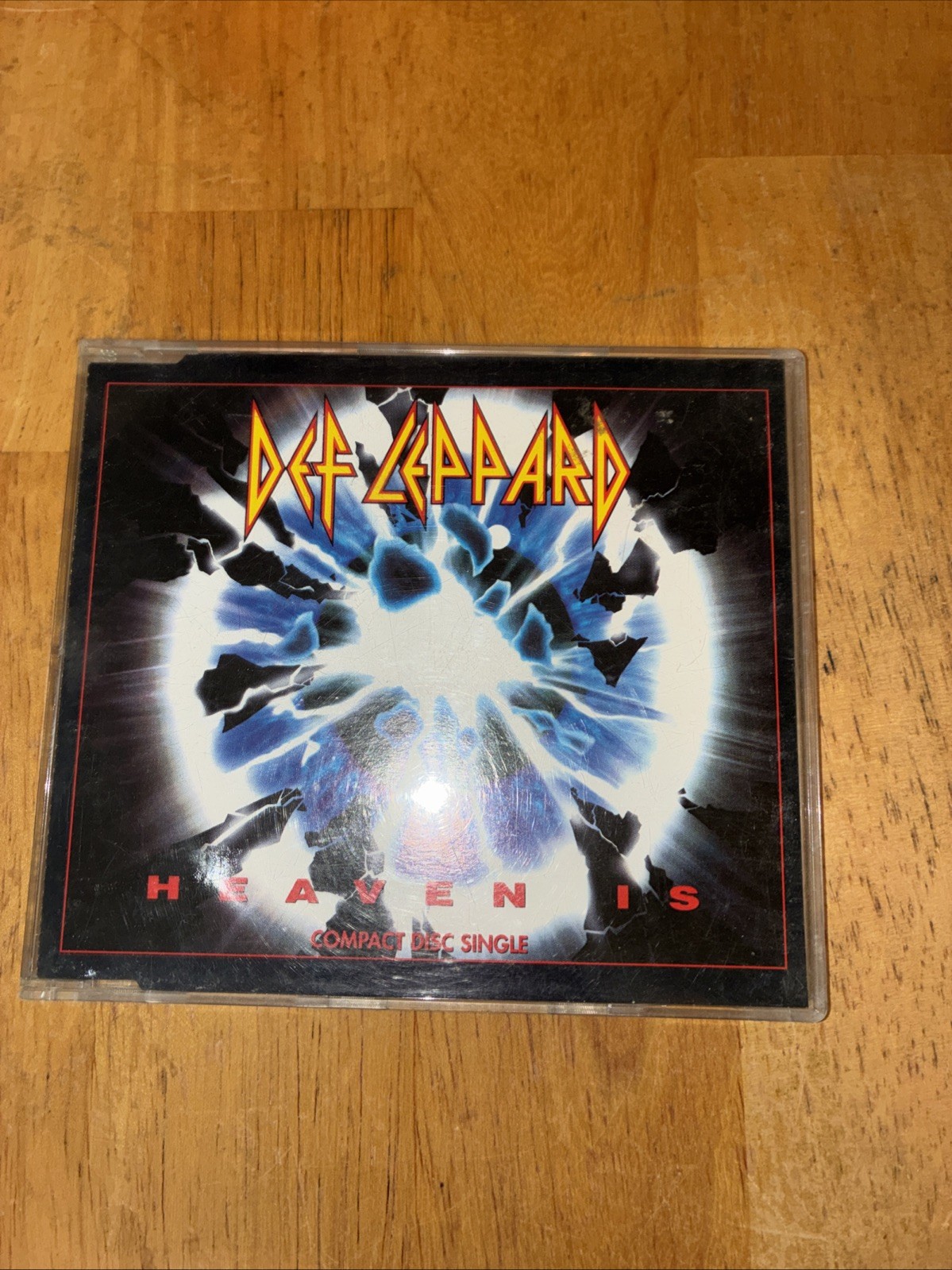 Def Leppard Heaven Is UK Import 4 Track CD 1993 Phonogram Ltd. Issue