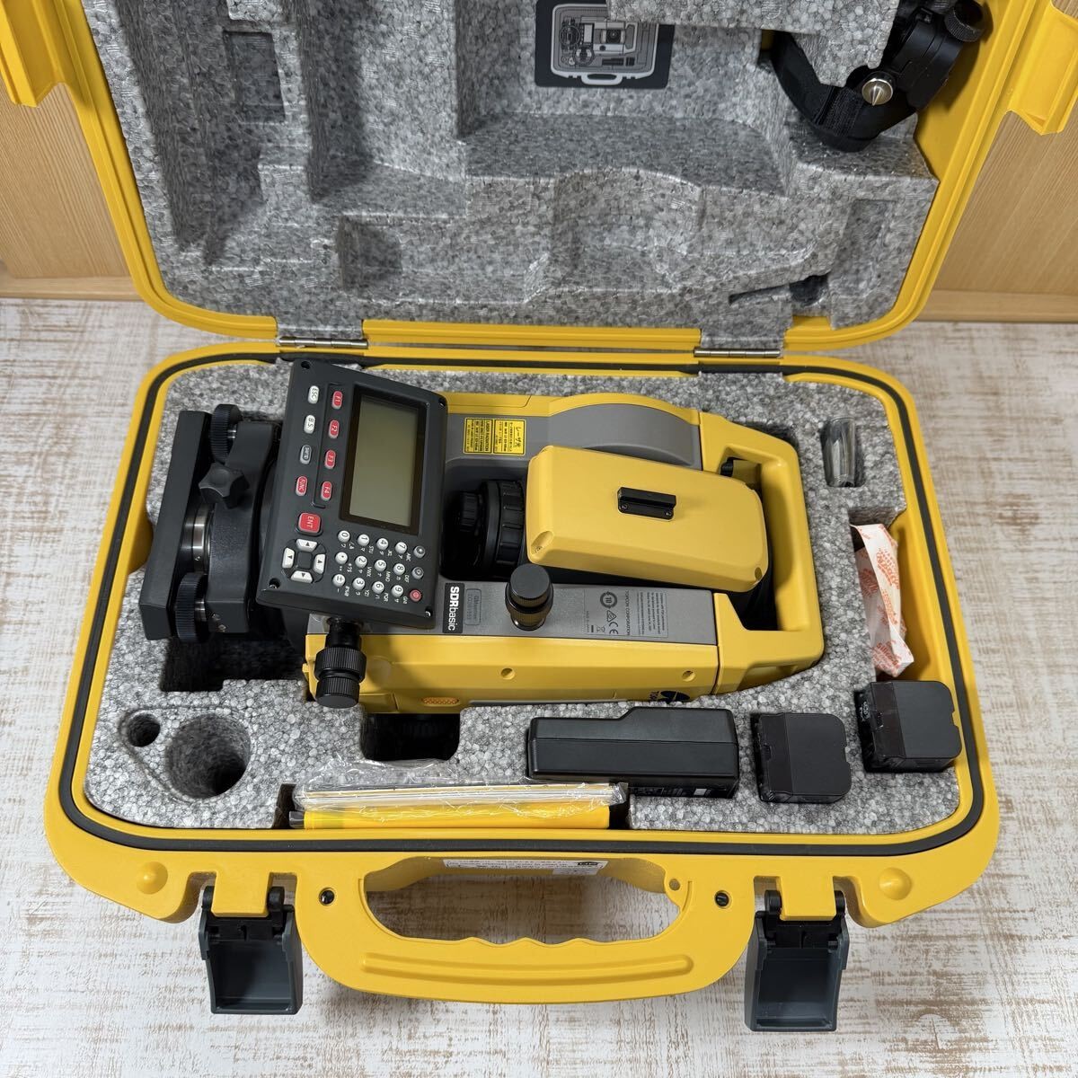 TOPCON GM-107FP Total Station Excellent Condition Surveying Instrument Equipment