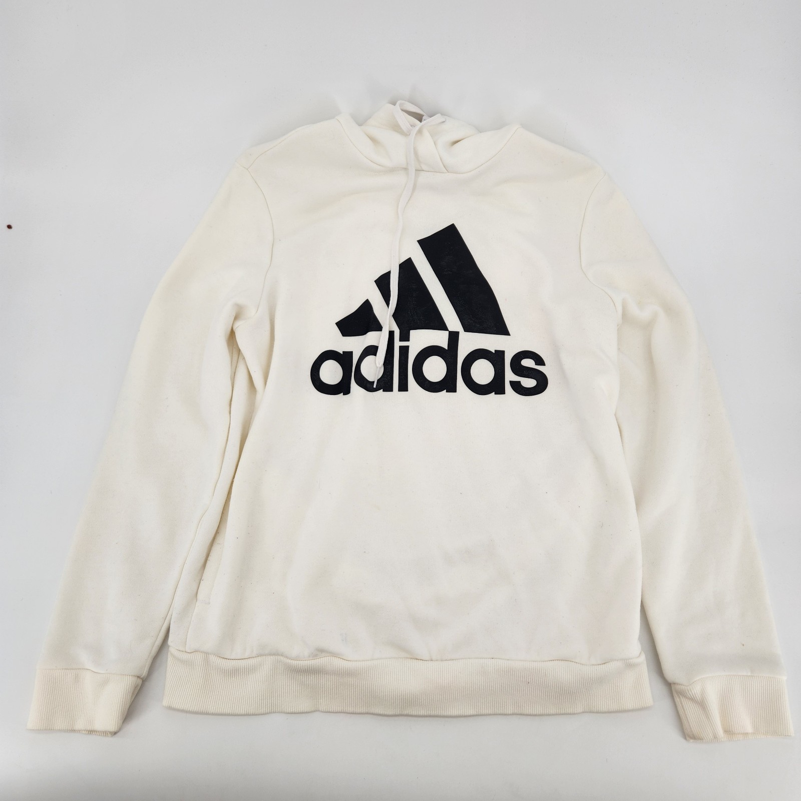 Adidas Boys Long Sleeve Fleece Pullover Hoodie Size Large AA7772