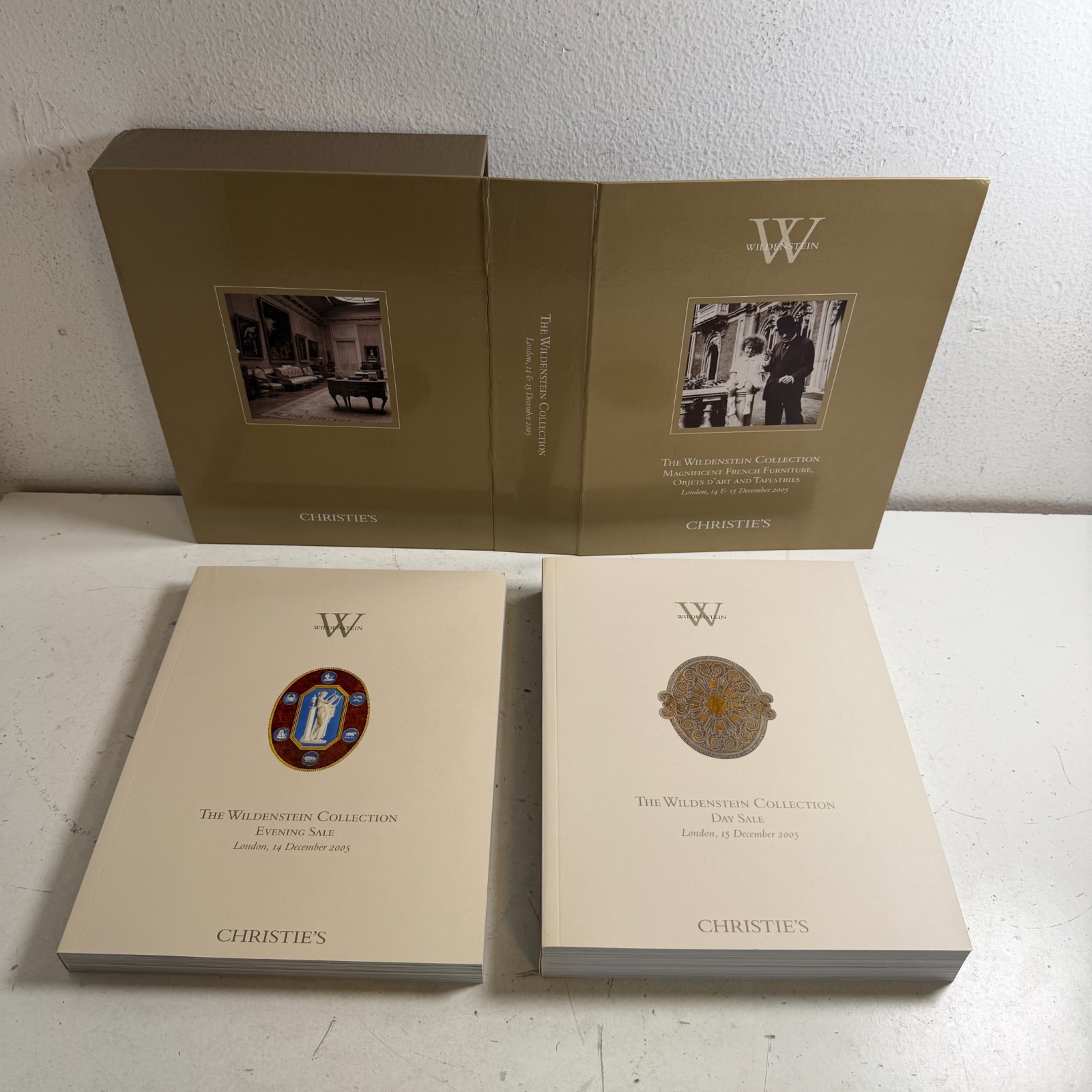 Wildenstein Collection French Furniture Objets d'Art Tapestries 2 Volume Box Set