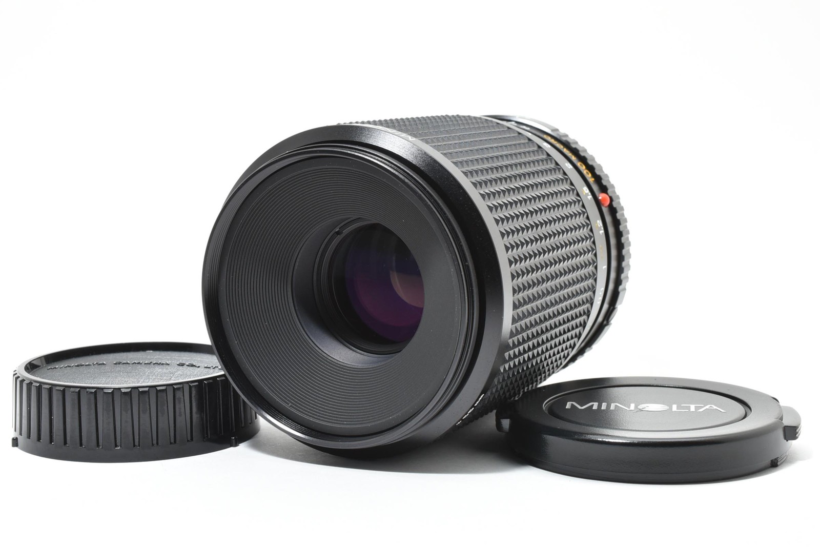 [ Almost Unused ] Minolta New MD 100mm F4 Macro MF Prime Lens From JAPAN