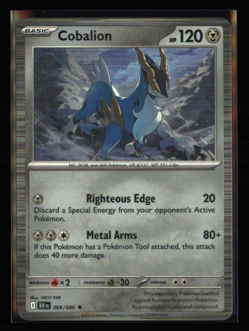 SV: Black Bolt #066/086 Cobalion