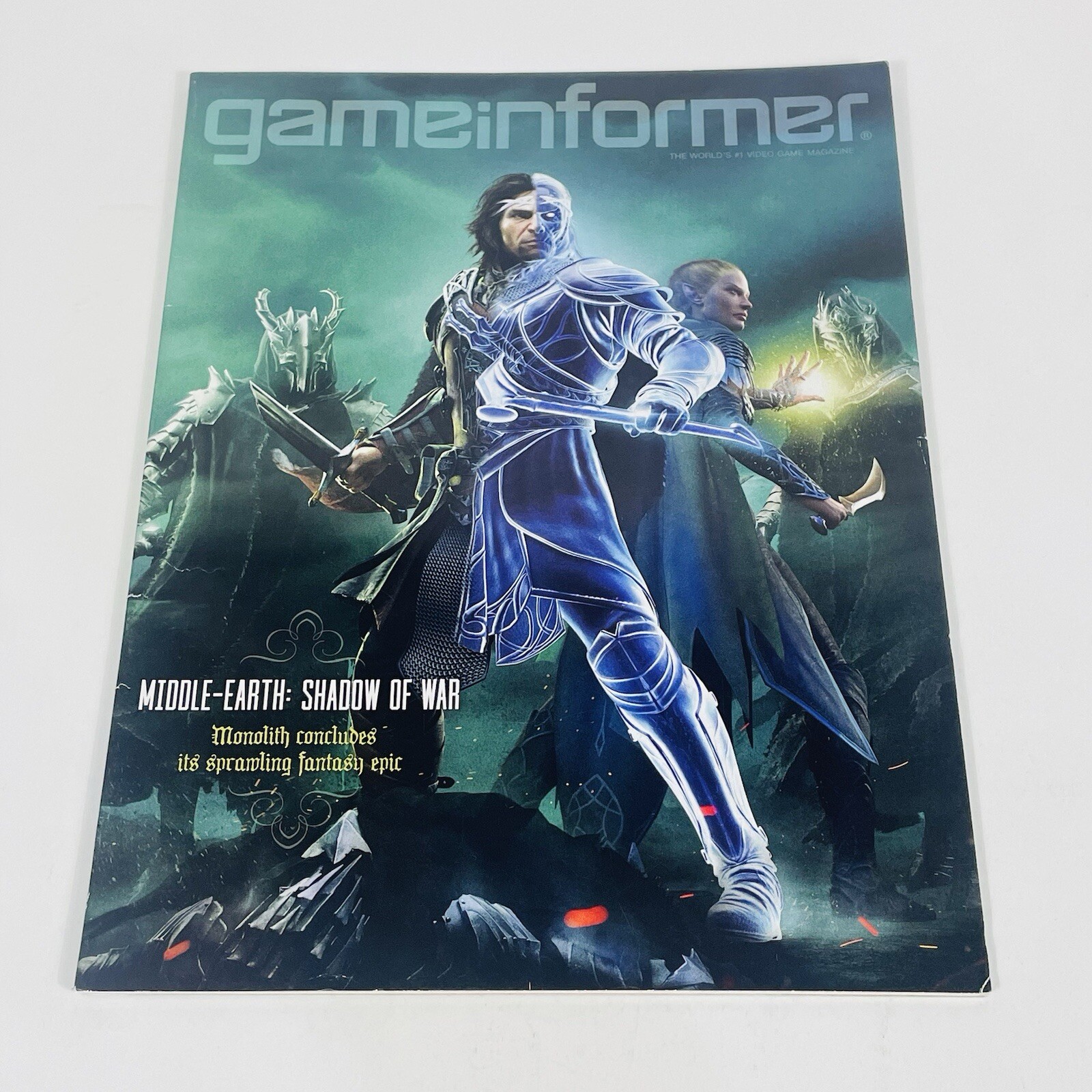 game informer magazine 294 Oct 2017 Middle Earth Shadow Of War State Of Decay 2