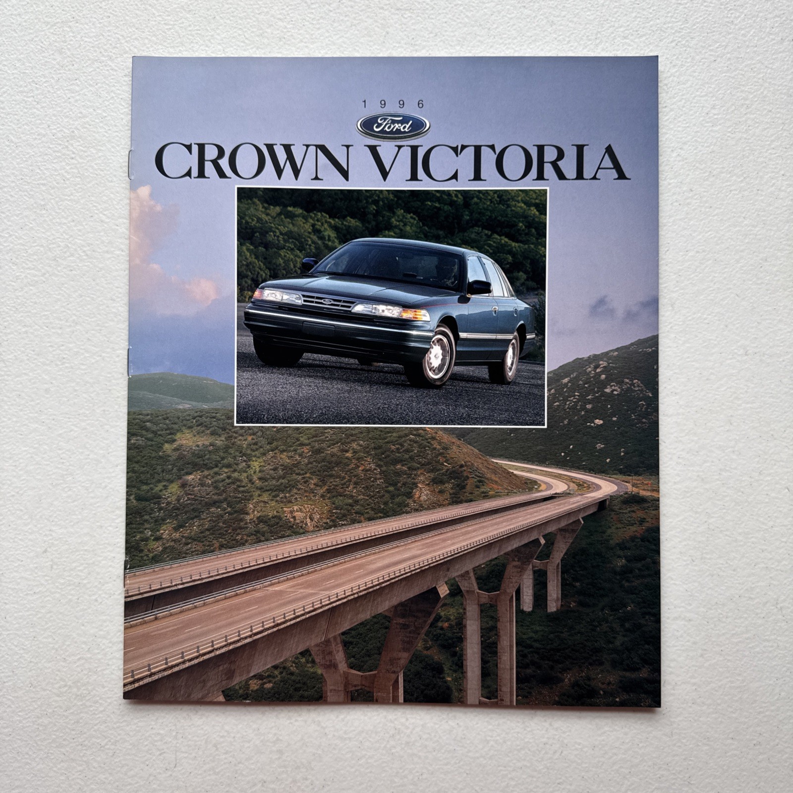 Vintage 1996 Ford Crown Victoria Sales Dealer Catalog