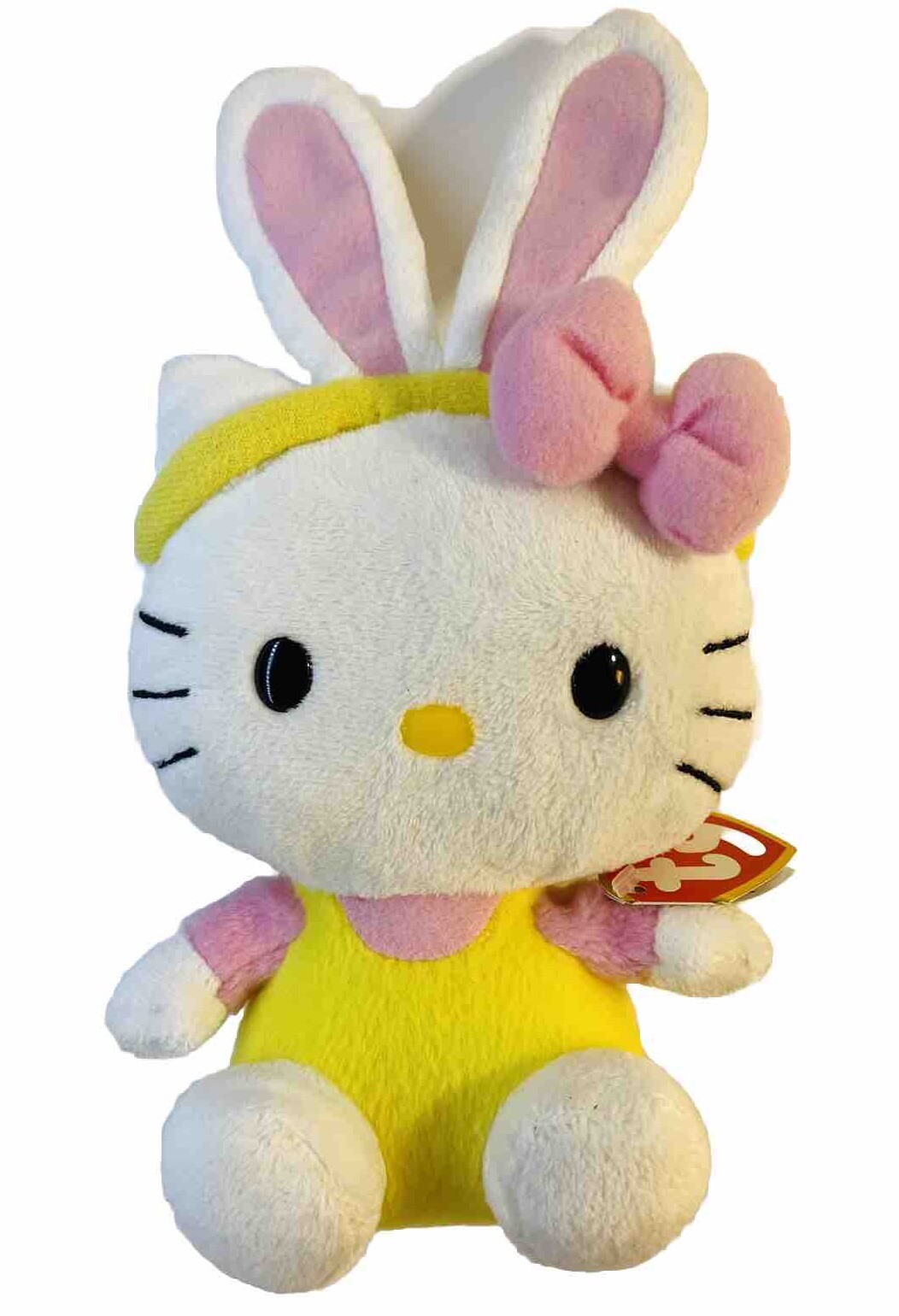 Hello Kitty TY Beanie Babbies Easter Kitty 6” Inch With Tags Plush 