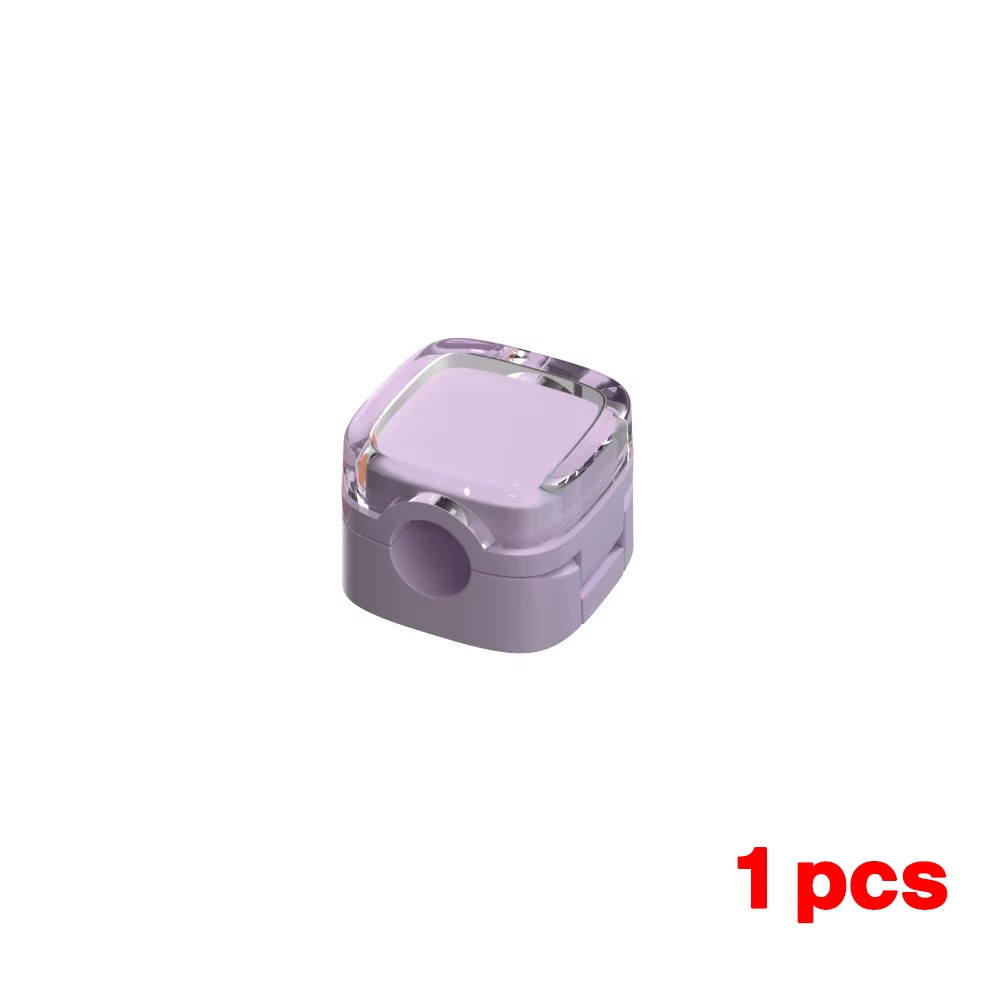 1-6Pcs Magnetic Cable Management Clips Multi-Colored Cord Organizer Desktop Cabl