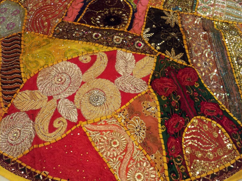 Living Room/Bedroom Cotton Handmade Throw Tapestry Patchwork Decor Wall Hanging