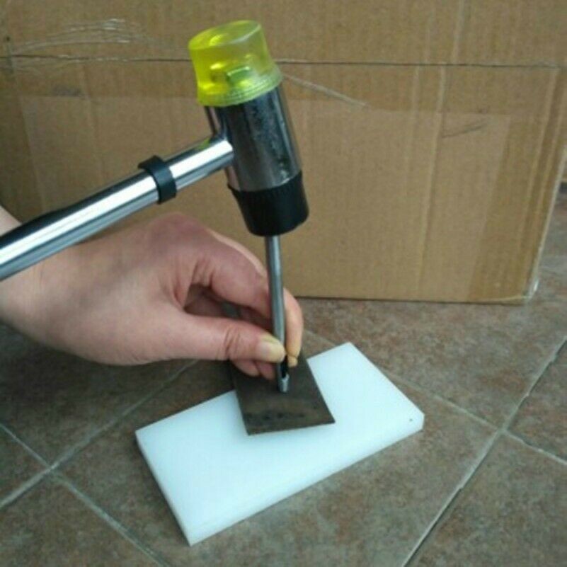 Leather DIY Oval Oblateness Hole Steel Puncher Cutter Hollow Tools High Quality