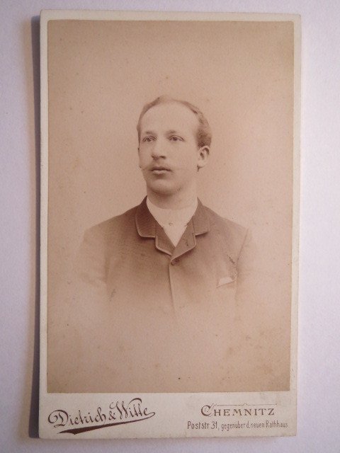 Chemnitz - Man in Suit / CDV