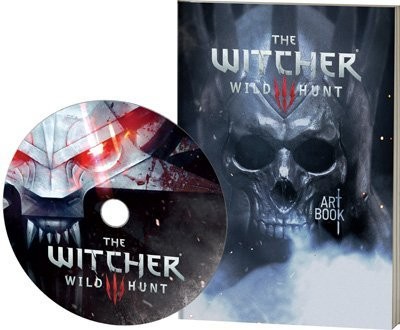 The Witcher 3 Wild Hunt Bonus Art Book & Soundtrack CD Bonus Only book form JP