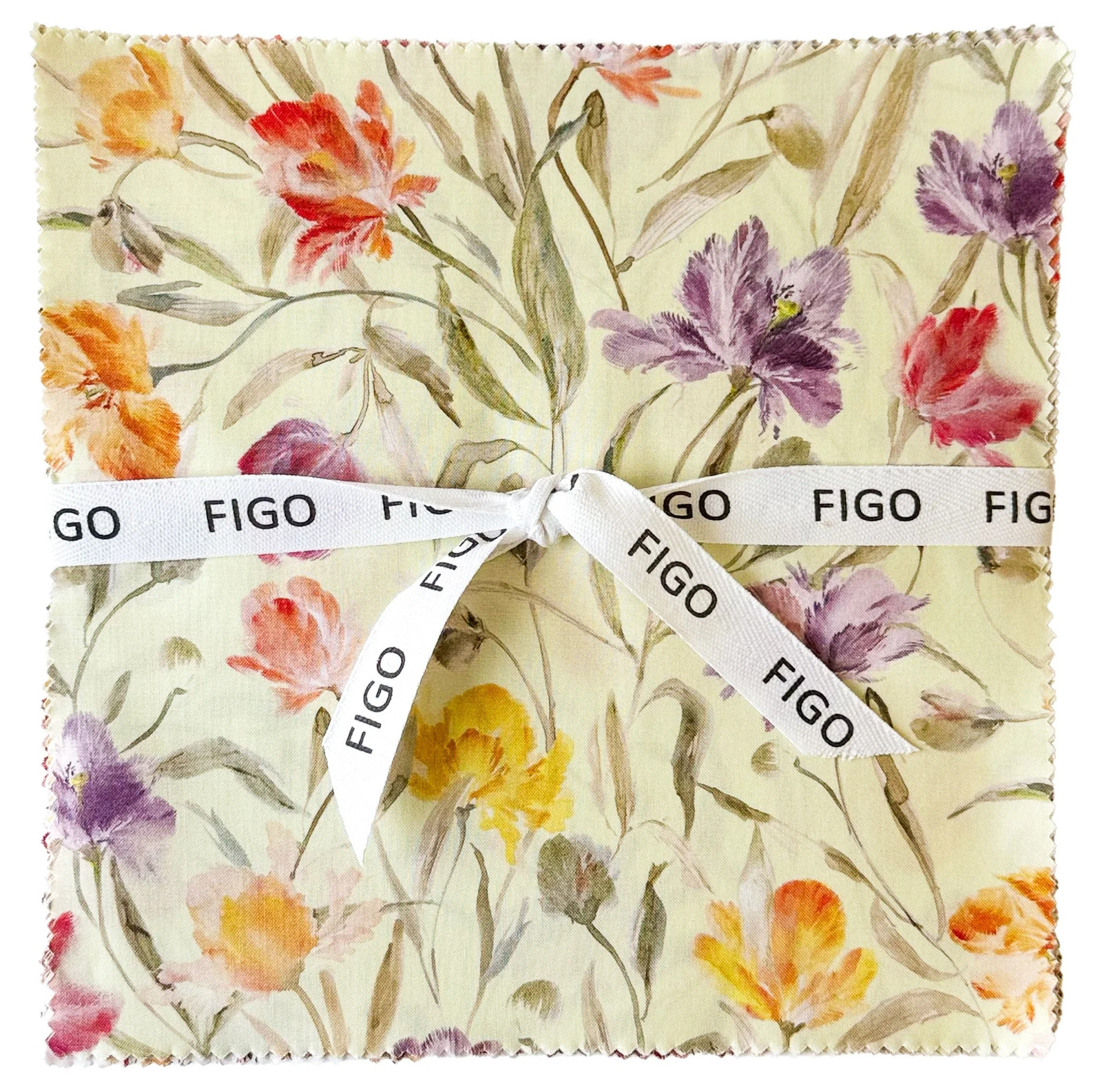 Figo - Flourish 10" Squares by Hina Mirza 42 pcs