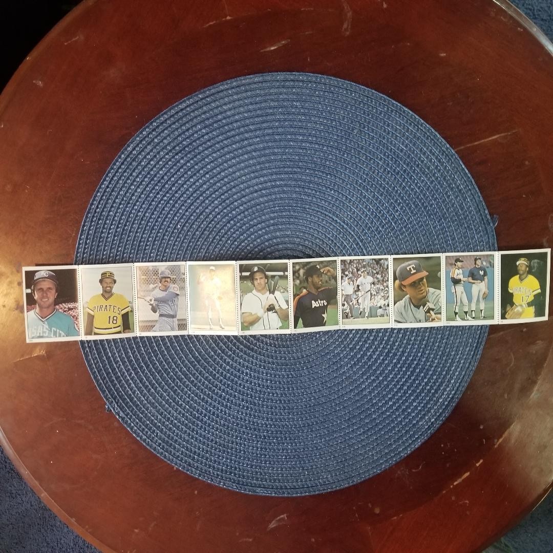 1982 Fleer Stamps `Panel` Nolan Ryan(HOF), etc...