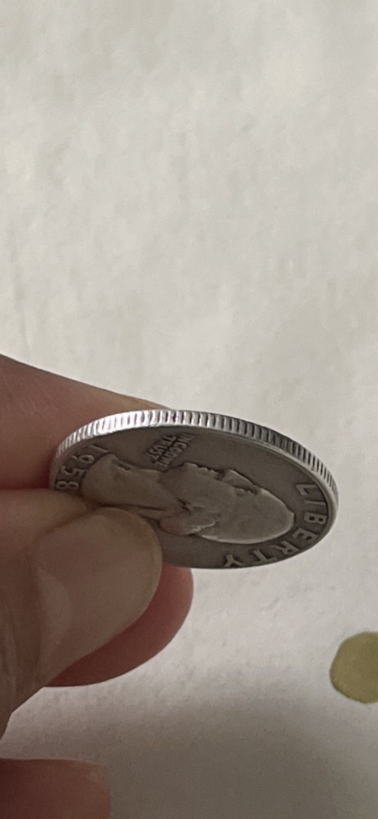 1958-D Washington Quarter Silver Circulated Business Strike Denver Mint