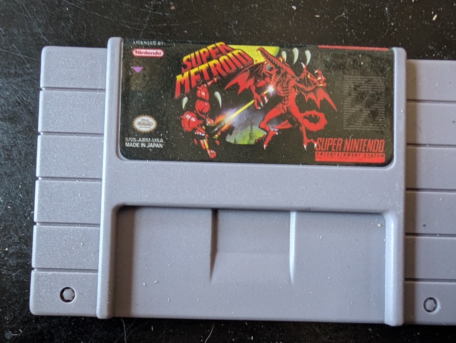 Nintendo Super Metroid SNES Action & Adventure NTSC-U/C Manual Included