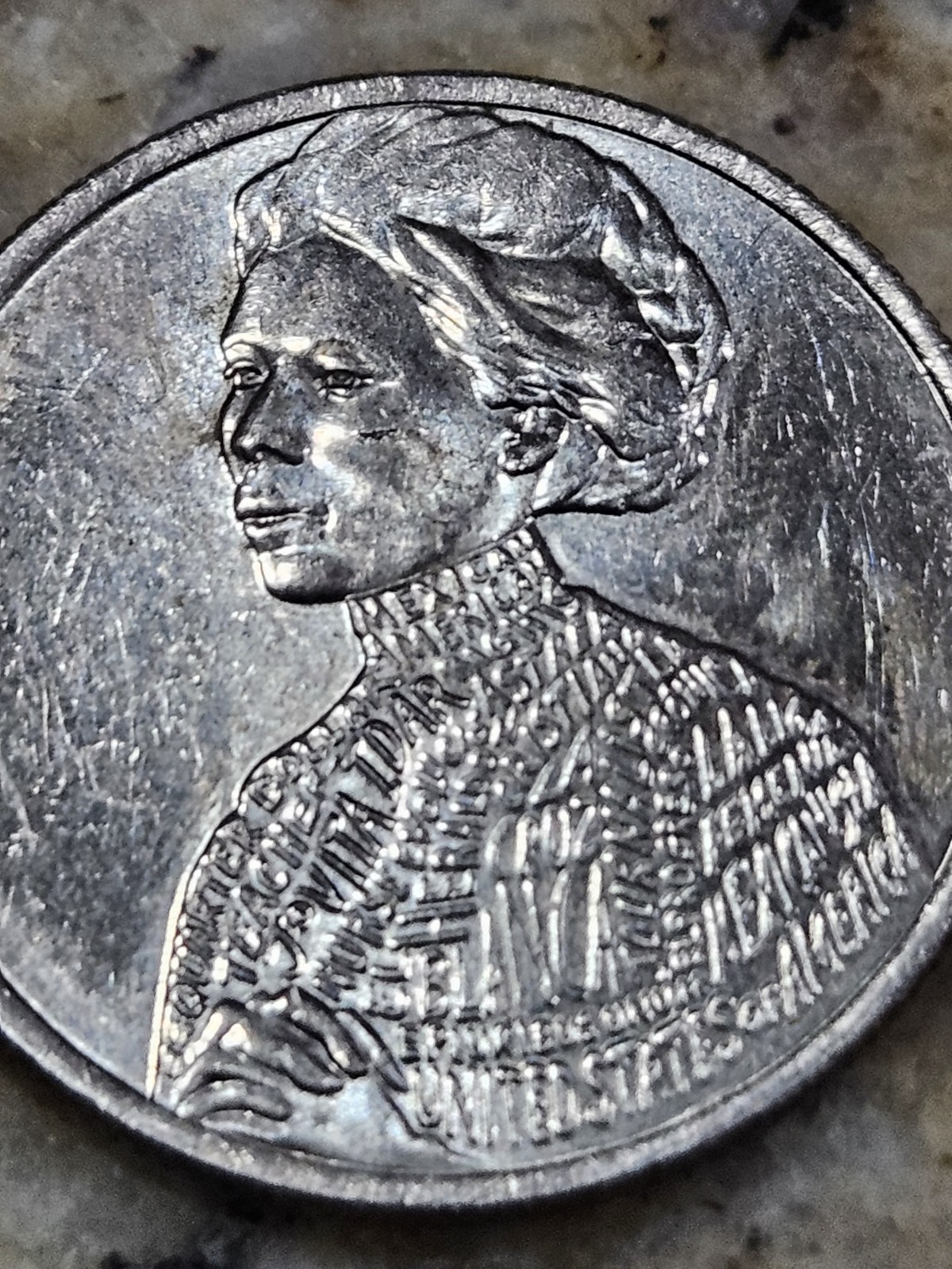 2023 D Jovita Idar Women's Quarter Error Coin, Reads 'In Cod We Trust'