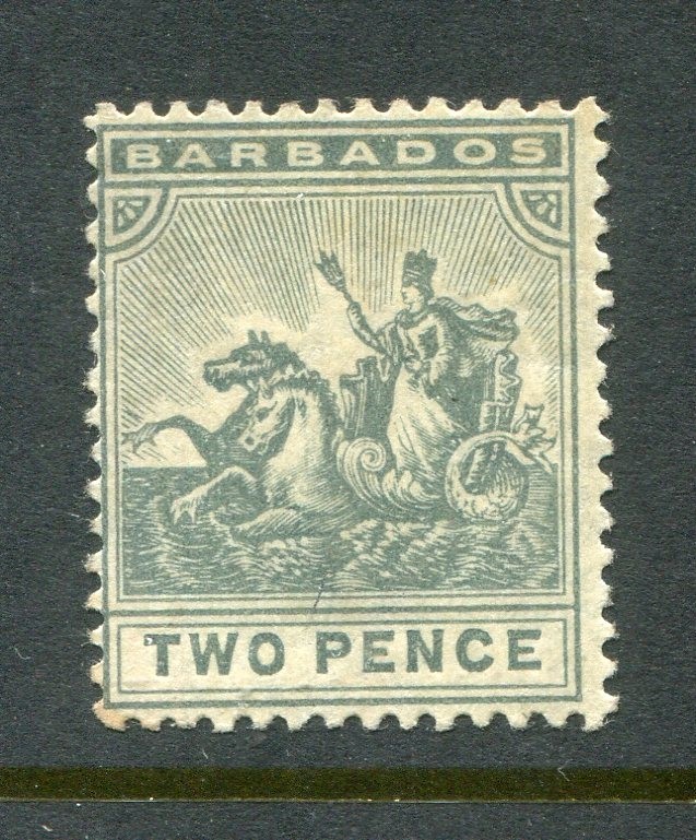 Barbados #95 Seal of Colony 2 P. [Mint Hinged]