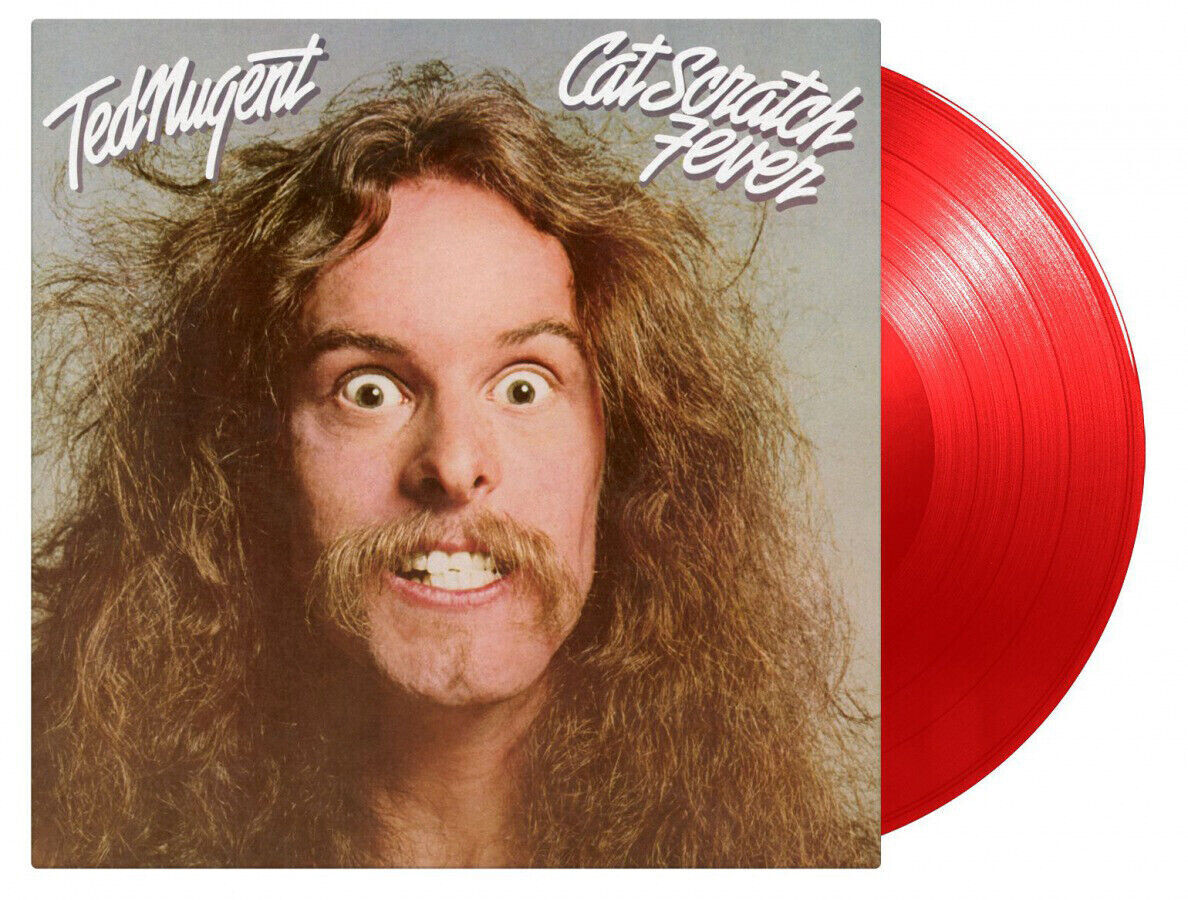 Ted Nugent : Cat Scratch Fever LP , Transparent Rouge Vinyle