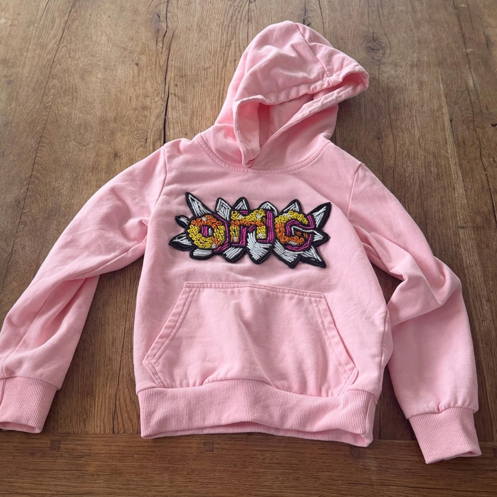 Lola + The Boys Pink OMG Hoodie