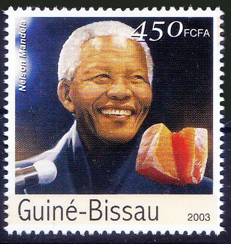 Guinea Bissau 2003 MNH, Nelson Mandela, Nobel Peace  (A35)