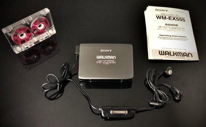 Sony WM-EX555 Cassette Walkman Serviced Fully Operation confirmed