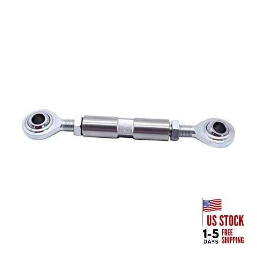 1 PC  2 1/2" Adjustable Tensioning Rod Silver colour Heim Joint Alternator 