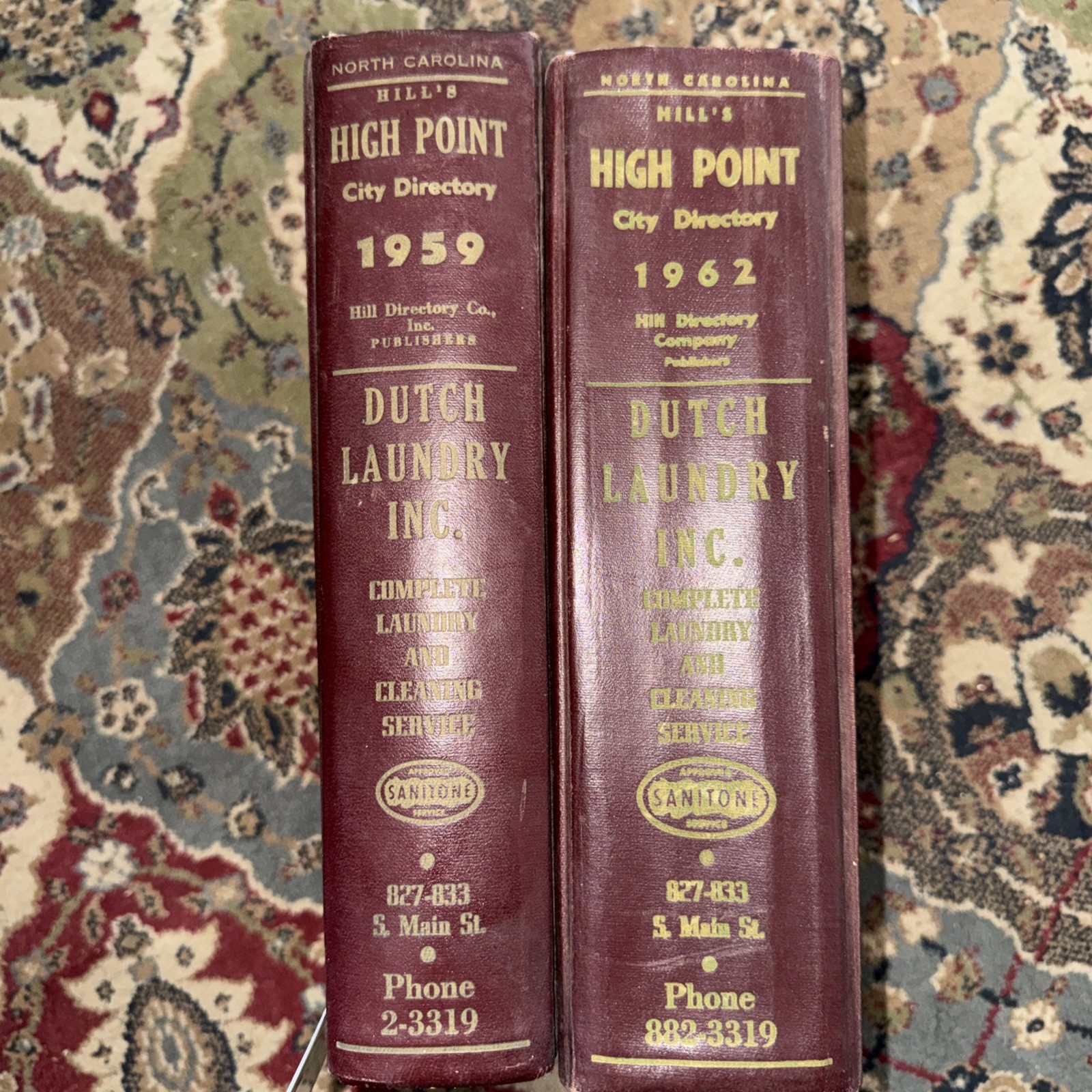 VTG 1963 HIGH POINT, NC CITY DIRECTORY! BUSINESSES/RESIDENTS/ADVERTISING/PHONE!